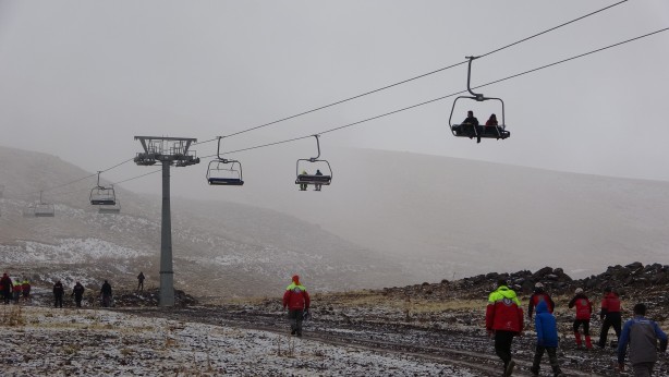 Foto - Erciyes’te nefes kesen anlar