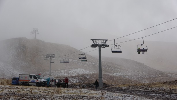 Foto - Erciyes’te nefes kesen anlar