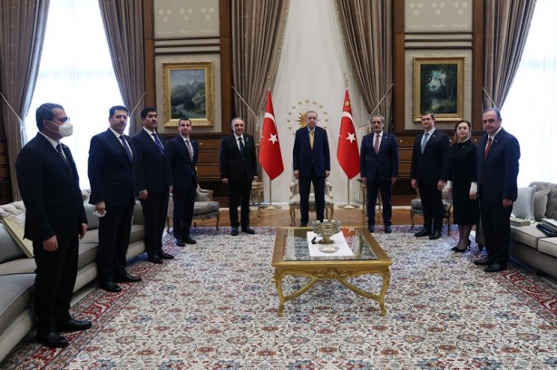 Erdoğan, Azerbaycan Cumhuriyeti Başsavcısı'nı kabul etti