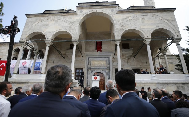 Foto - Erdoğan, cuma namazını Ayazma Camisi'nde kıldı