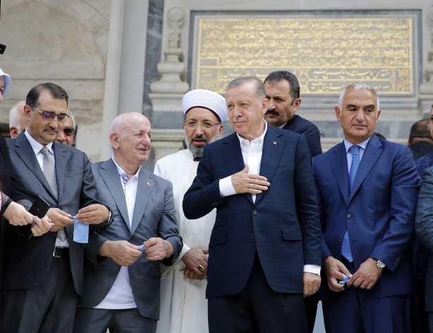 Foto - Erdoğan, cuma namazını Ayazma Camisi'nde kıldı