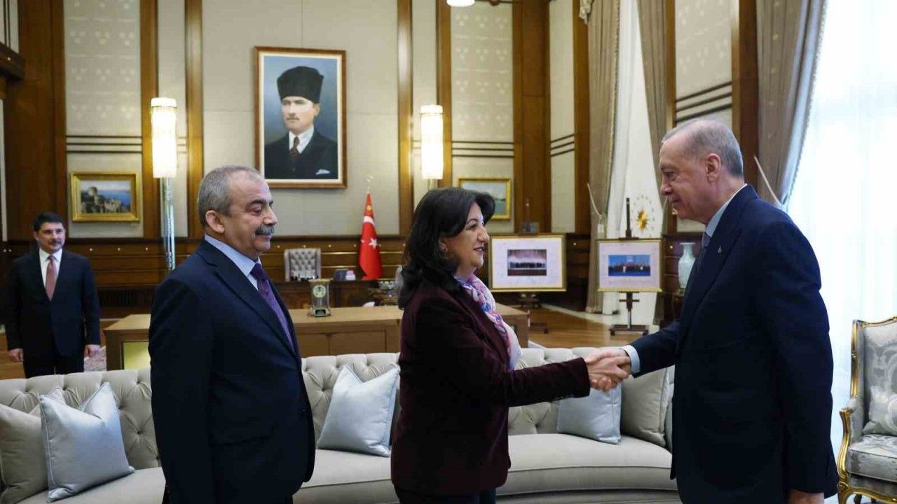 Foto - Erdoğan-DEM Parti buluşmasıyla ilgili herkes bunu merak ediyordu! Tüm Türkiye’nin beklediği açıklama az önce geldi