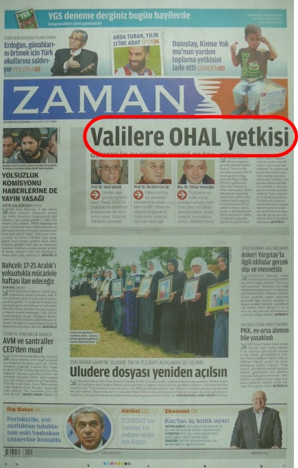 Foto - Erdoğan FETÖ'cülerin hakkından geldikçe Sözcü ciyakladı