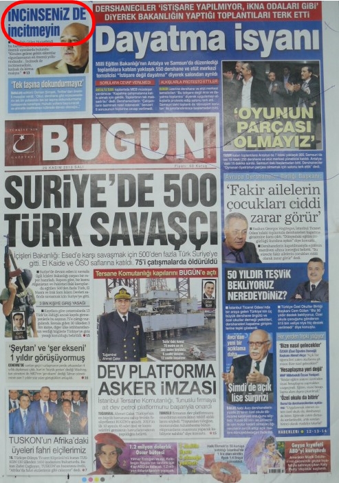 Foto - Erdoğan FETÖ'cülerin hakkından geldikçe Sözcü ciyakladı