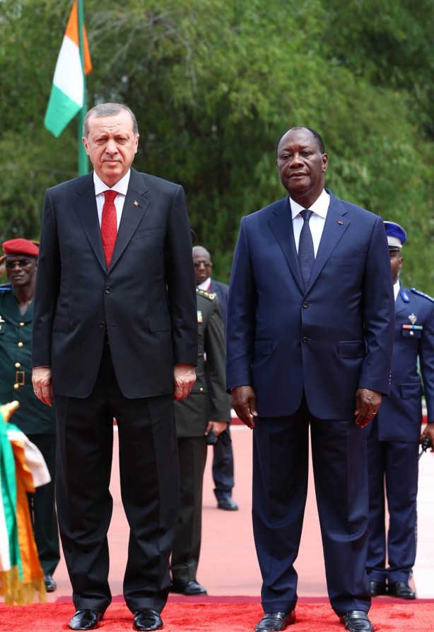 Foto - Erdoğan Fildişi'nde böyle karşılandı