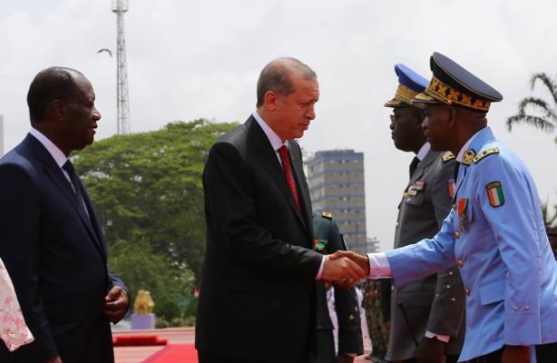 Foto - Erdoğan Fildişi'nde böyle karşılandı