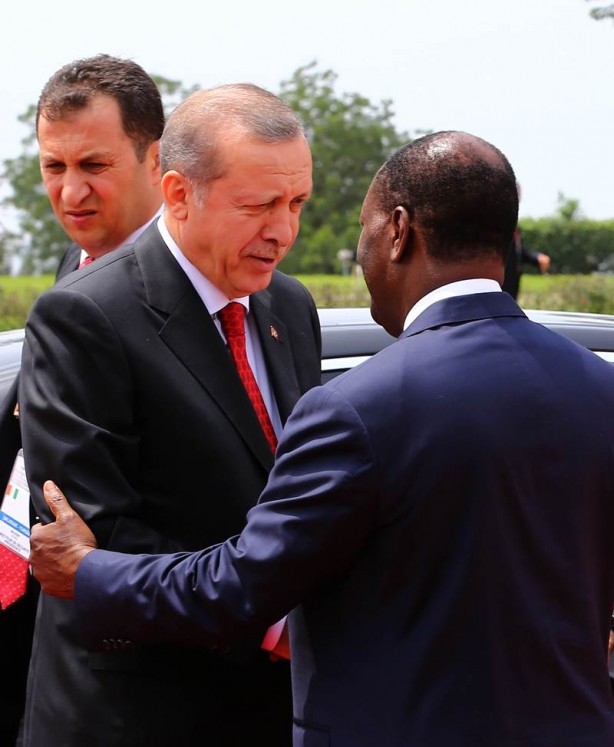 Foto - Erdoğan Fildişi'nde böyle karşılandı