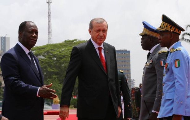 Foto - Erdoğan Fildişi'nde böyle karşılandı