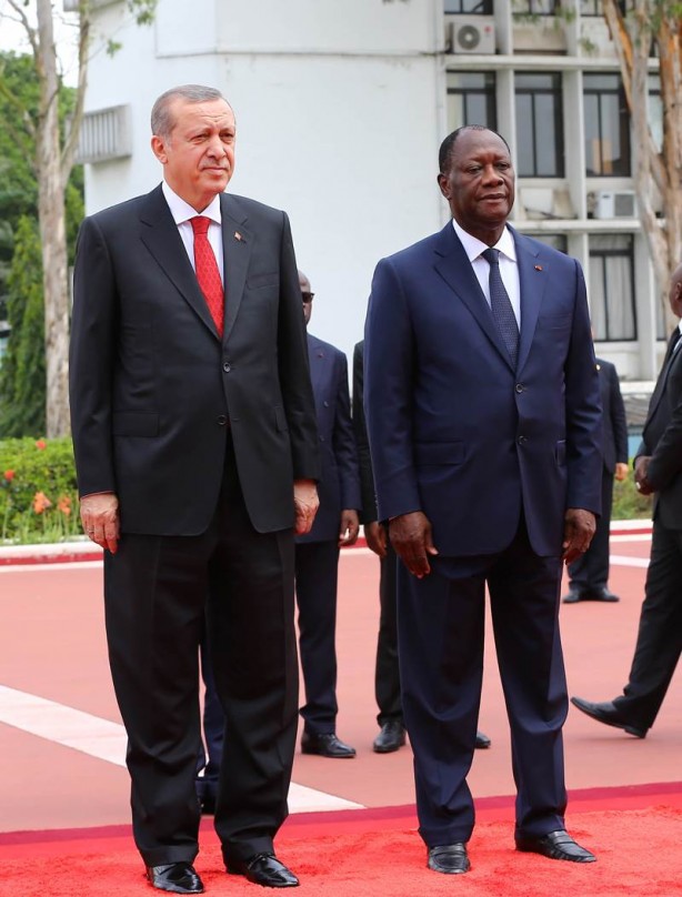 Foto - Erdoğan Fildişi'nde böyle karşılandı