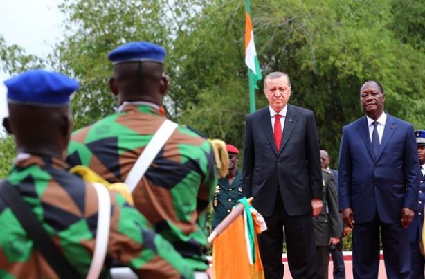 Foto - Erdoğan Fildişi'nde böyle karşılandı