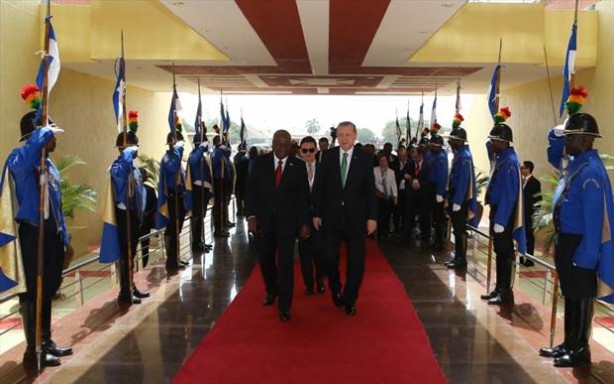 Foto - Erdoğan Gana'da böyle karşılandı