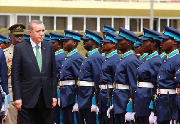 Foto - Erdoğan Gana'da böyle karşılandı