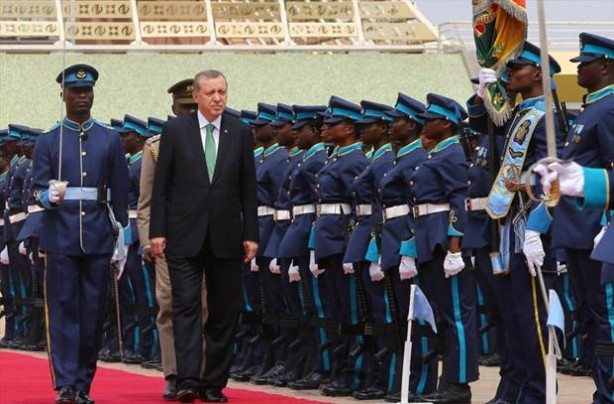 Foto - Erdoğan Gana'da böyle karşılandı