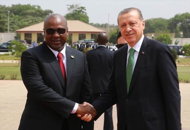 Foto - Erdoğan Gana'da böyle karşılandı
