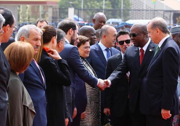 Foto - Erdoğan Gana'da böyle karşılandı