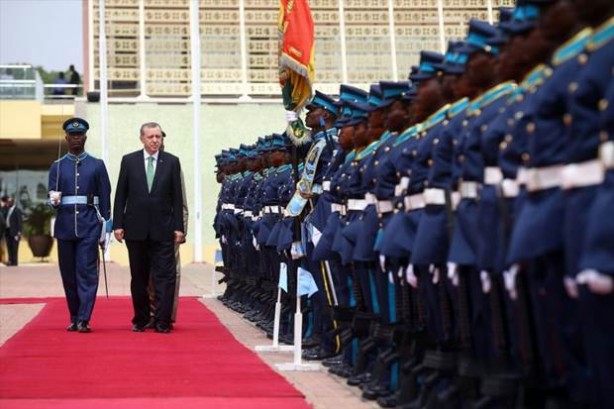 Foto - Erdoğan Gana'da böyle karşılandı