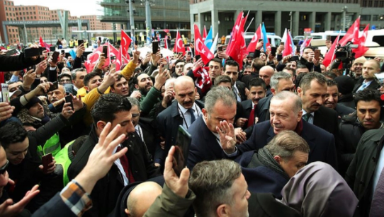 Foto - Erdoğan geliyor! Alman polisi alarmda