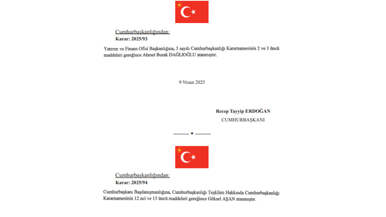 Foto - Erdoğan imzaladı! Atama kararları Resmi Gazete'de yayımlandı: Tam 140 isim...