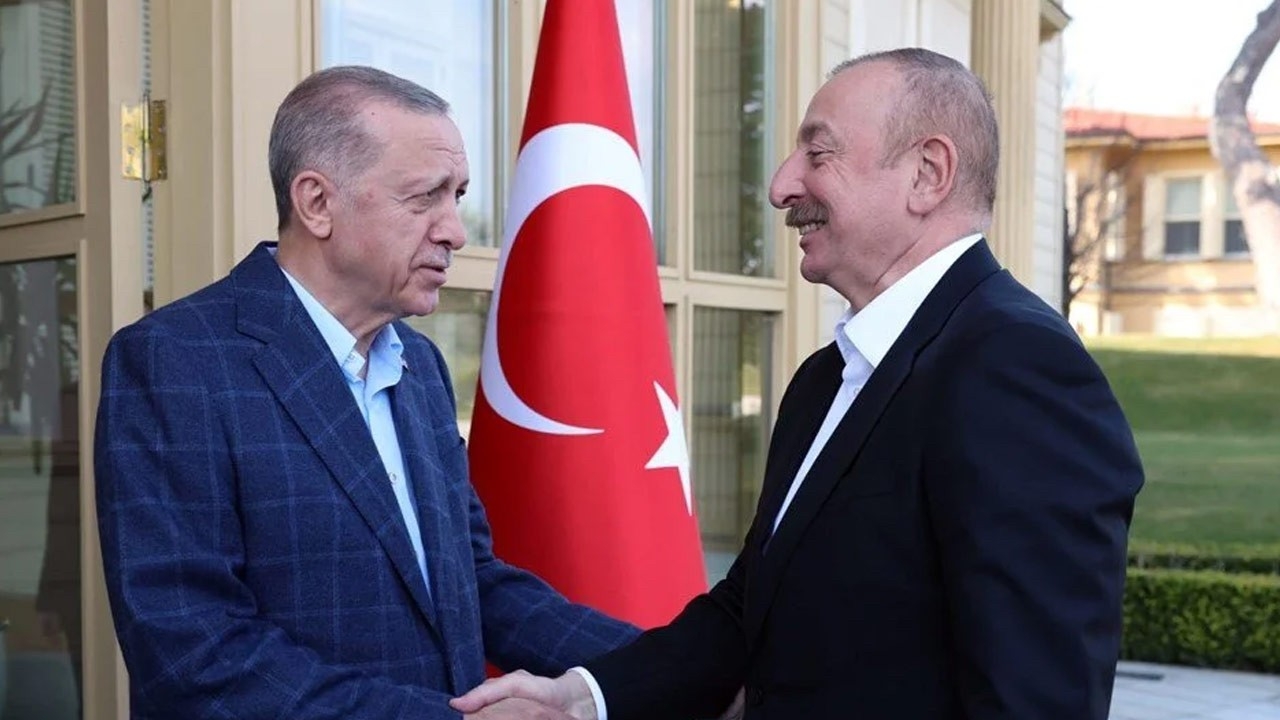 Foto - Erdoğan, İsrail’le ilgili sözleri tepki çeken Aliyev’le görüştü! Dikkat çeken detay