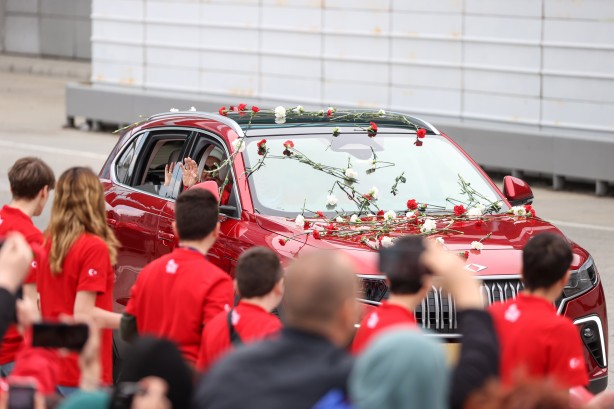 Foto - Erdoğan mekana Togg'la geldi... TEKNOFEST'te muazzam görüntüler