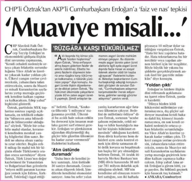 Foto - Erdoğan muhalif gazeteleri böyle rezil kepaze etti! 