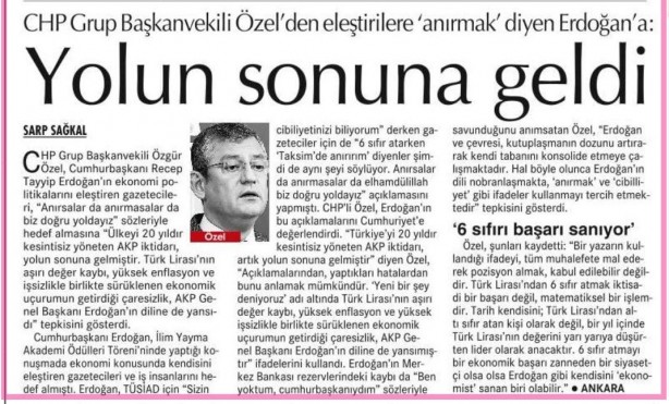 Foto - Erdoğan muhalif gazeteleri böyle rezil kepaze etti! 