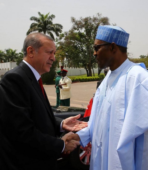 Foto - Erdoğan Nijerya'da böyle karşılandı