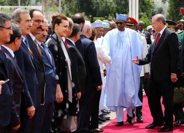 Foto - Erdoğan Nijerya'da böyle karşılandı