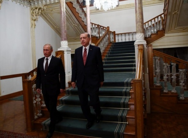 Foto - Erdoğan, Putin'i böyle uğurladı