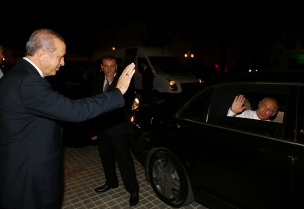 Foto - Erdoğan, Putin'i böyle uğurladı