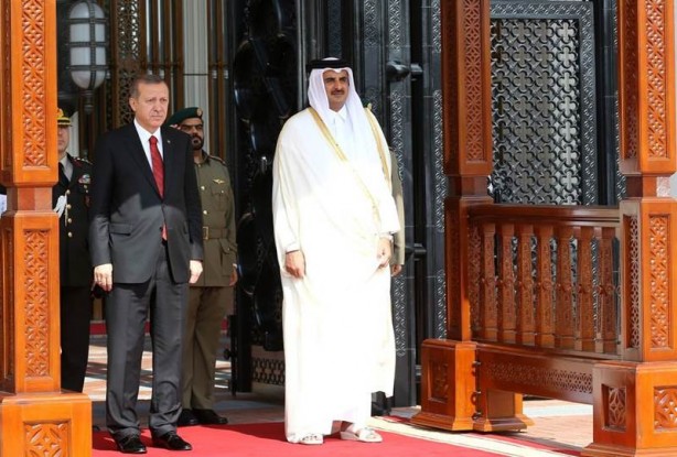 Foto - Cumhurbaşkanı Erdoğan Katar'da resmi törenle karşılandı