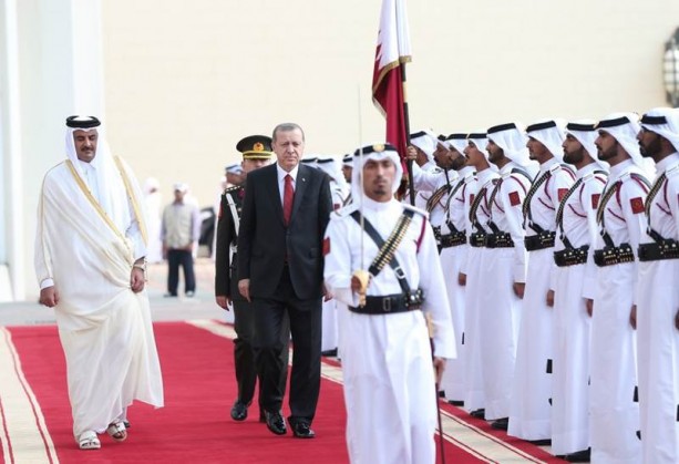 Foto - Cumhurbaşkanı Erdoğan Katar'da resmi törenle karşılandı
