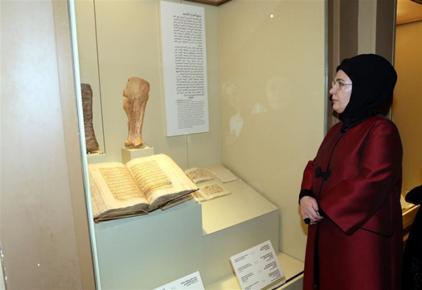 Erdoğan, Suudi Arabistan'da Ulusal Müze'yi ziyaret etti