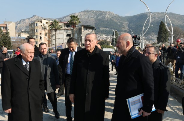 Foto - Erdoğan ve Bahçeli Hatay'da