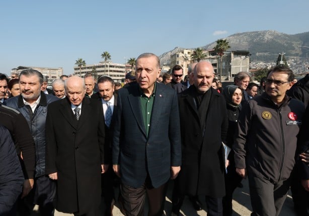 Foto - Erdoğan ve Bahçeli Hatay'da