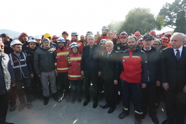 Foto - Erdoğan ve Bahçeli Hatay'da