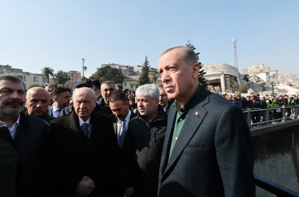 Foto - Erdoğan ve Bahçeli Hatay'da