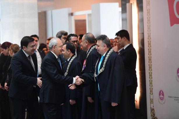 Foto - Erdoğan ve Kılıçdaroğlu AYM töreninde tokalaştı
