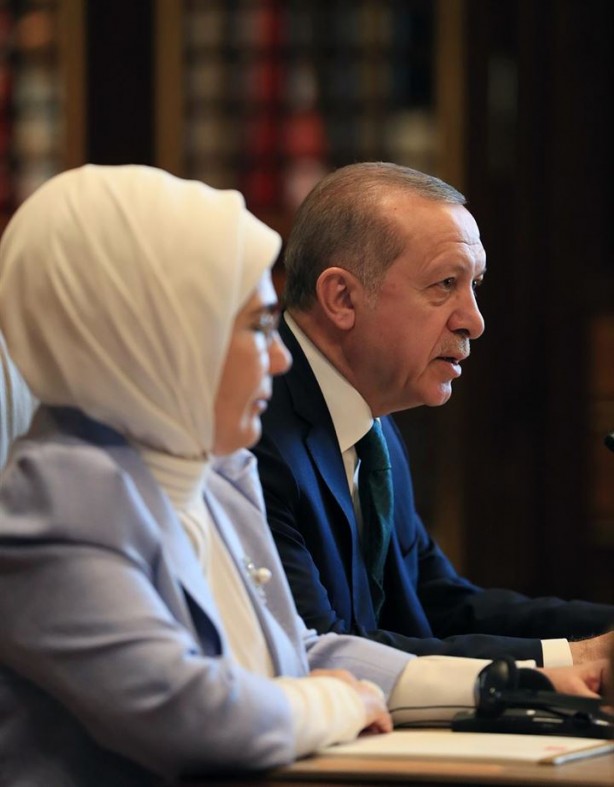 Foto - Erdoğan, "Vicdan Konvoyu" temsilcilerini kabul etti