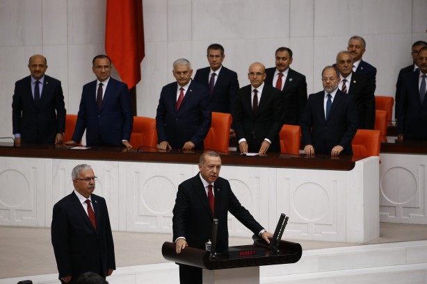 Foto - Erdoğan yemin etti! Meclis'te tarihi an