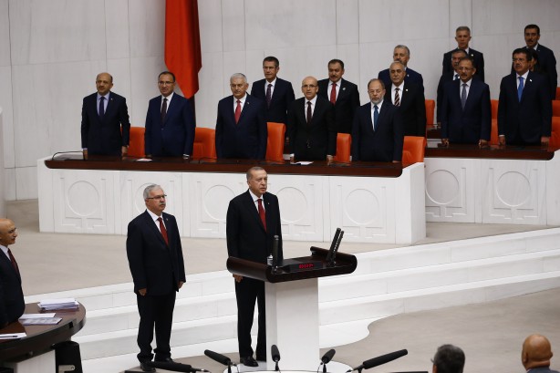 Foto - Erdoğan yemin etti! Meclis'te tarihi an