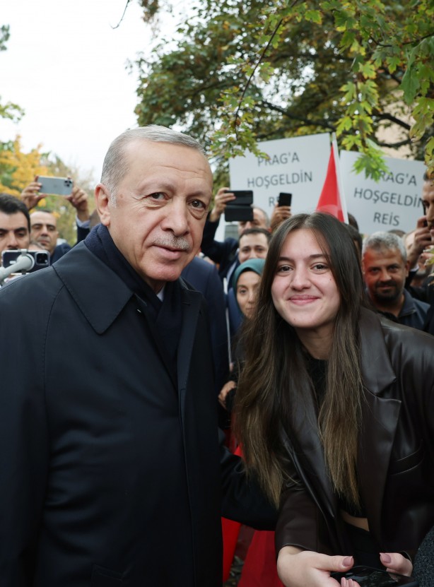 Foto - Erdoğan'a Çekya'da sevgi seli