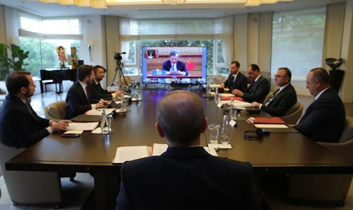 Foto - Erdoğan’dan Gazze diplomasisi! 15 ülkeye 21 ziyaret gerçekleştirdi ve 7 zirveye katıldı.