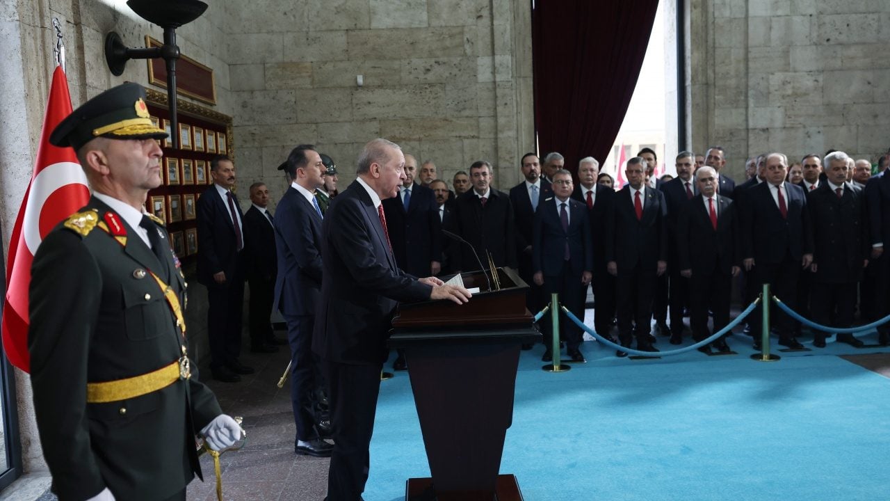Foto - Erdoğan'dan Özel Defter'e ‘Türkiye Yüzyılı’ mesajı