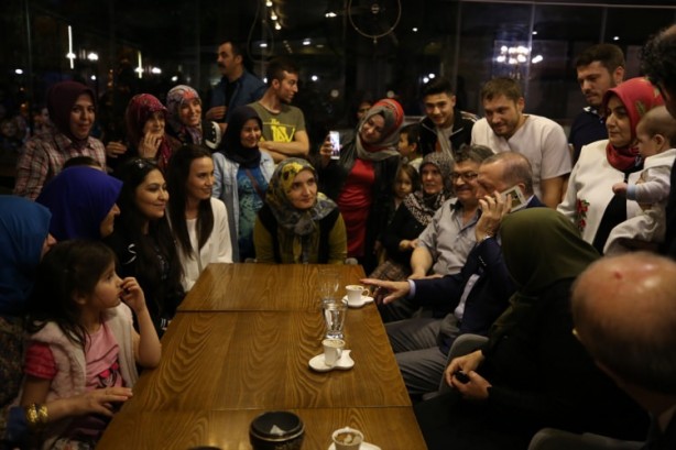 Foto - Erdoğan’dan sürpriz ziyaret!