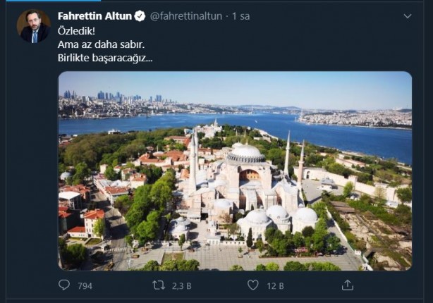 Foto - Erdoğan'dan tarihi 'Ayasofya' mesajı: Tereyağdan kıl çeker gibi bitireceğiz