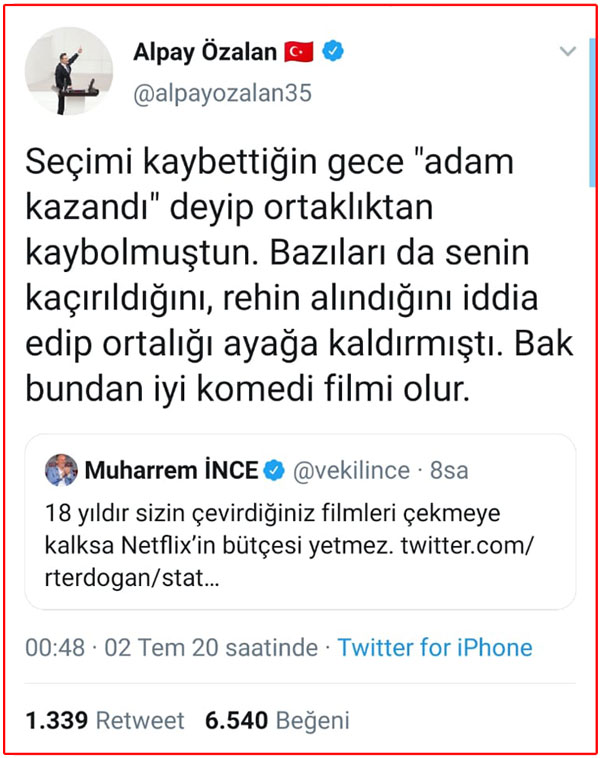 Foto - Erdoğan'ı hedef alan Muharrem İnce'yi pişman ettiler