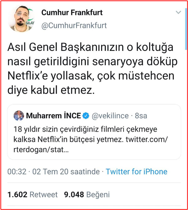 Foto - Erdoğan'ı hedef alan Muharrem İnce'yi pişman ettiler