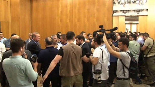 Foto - Erdoğan'ın Atatürk Havalimanı'ndaki görüntüleri