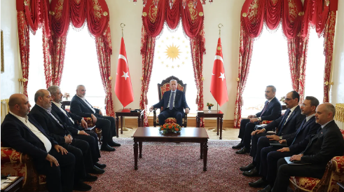 Foto - Erdoğan'ın Hamas'la yaptığı görüşme o ülkeyi salladı! Hasetlerinden alçaklaştılar